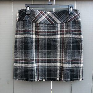 Eddie Bauer Plaid Wool Skirt Size 6P